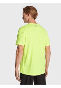 Puma Koszulka techniczna Run Logo 522423 Zielony Regular Fit. Kolor: zielony. Materiał: bawełna. Sport: bieganie #3