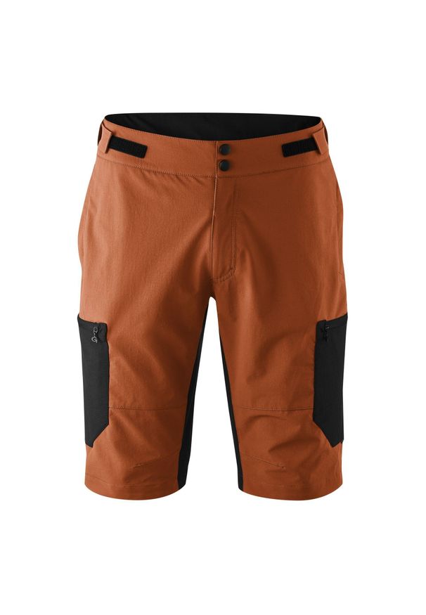 GONSO - Szorty Gonso Garzone. Kolor: wielokolorowy, żółty, pomarańczowy, brązowy. Sport: kolarstwo