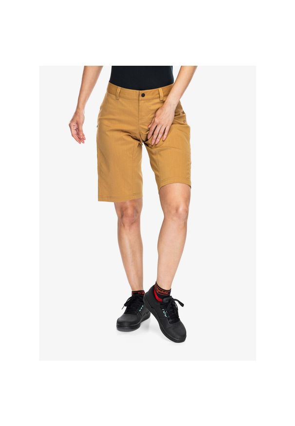MONS ROYALE - Spodenki rowerowe damskie Mons Royale Virage Bike Shorts 2.0. Kolor: żółty. Sport: kolarstwo