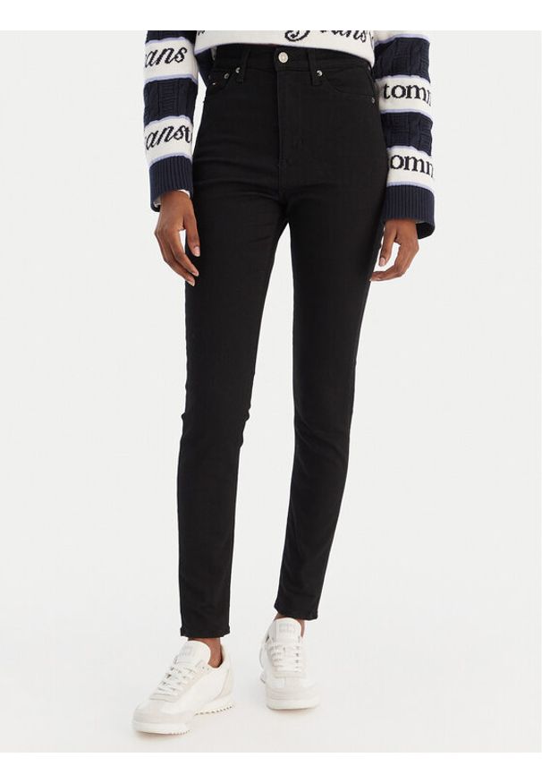 Tommy Jeans Jeansy Sylvia DW0DW19936 Niebieski Skinny Fit. Kolor: niebieski