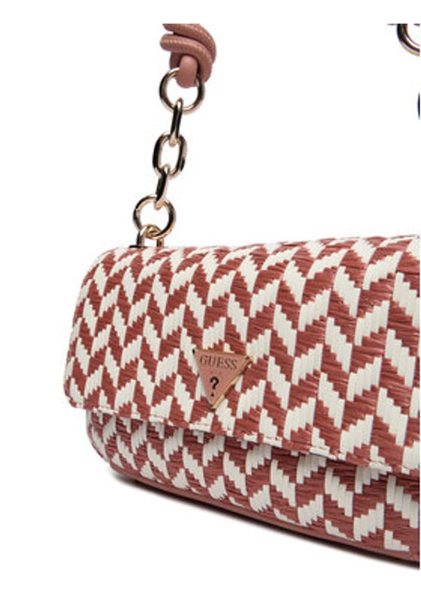 Guess Torebka Tessi HWWG76 91190 Różowy ciemny. Kolor: różowy. Materiał: skórzane