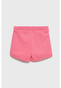Tom Tailor szorty dziecięce kolor różowy gładkie regulowana talia. Okazja: na co dzień. Kolor: różowy. Materiał: dzianina, bawełna. Wzór: gładki. Styl: casual
