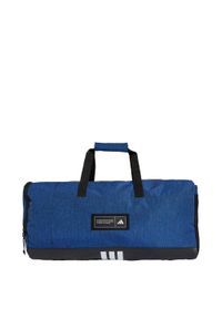Adidas - 4ATHLTS Duffel Bag Medium. Kolor: niebieski, wielokolorowy, biały. Materiał: materiał. Sport: fitness