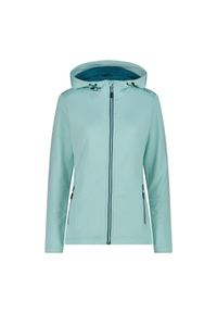 Bluza damska turystyczna CMP 31E1836. Kolor: niebieski. Materiał: polar. Sport: turystyka piesza #1