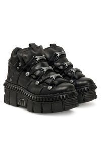 NEW ROCK Sneakersy M-WALL106-S13 Czarny. Kolor: czarny. Materiał: skóra #6