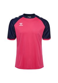 Koszulka dla dzieci Hummel League. Kolor: różowy. Sport: piłka nożna #1