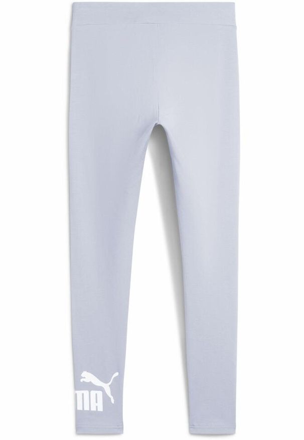 Damskie legginsy Puma No. 1. Kolor: niebieski. Materiał: guma. Wzór: nadruk
