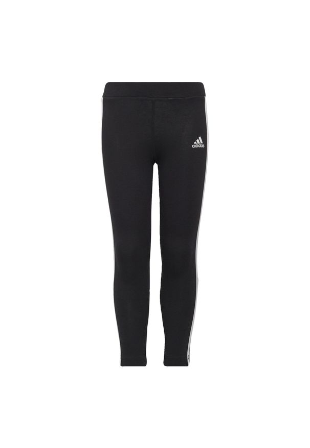 Adidas - Legginsy dla dzieci adidas Essentials 3-Stripes. Okazja: na uczelnię. Kolor: czarny, biały, wielokolorowy. Styl: sportowy