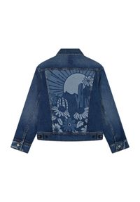 Lee - DAMSKA KURTKA JEANSOWA LEE LOOSE RIDER JACKET TUMBLING SKY 112363482. Materiał: jeans #3