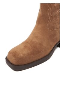 Jenny - JENNY Kozaki CEO-HY80176-1 Brązowy. Kolor: brązowy. Materiał: materiał #6