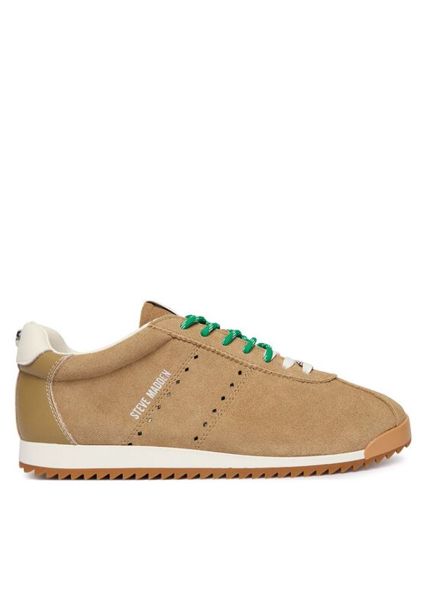 Steve Madden Sneakersy Mirage 11003908 Brązowy. Kolor: brązowy. Materiał: skóra, zamsz