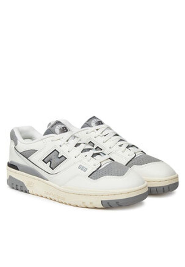New Balance Sneakersy GSB550LG Beżowy. Kolor: beżowy. Materiał: skóra