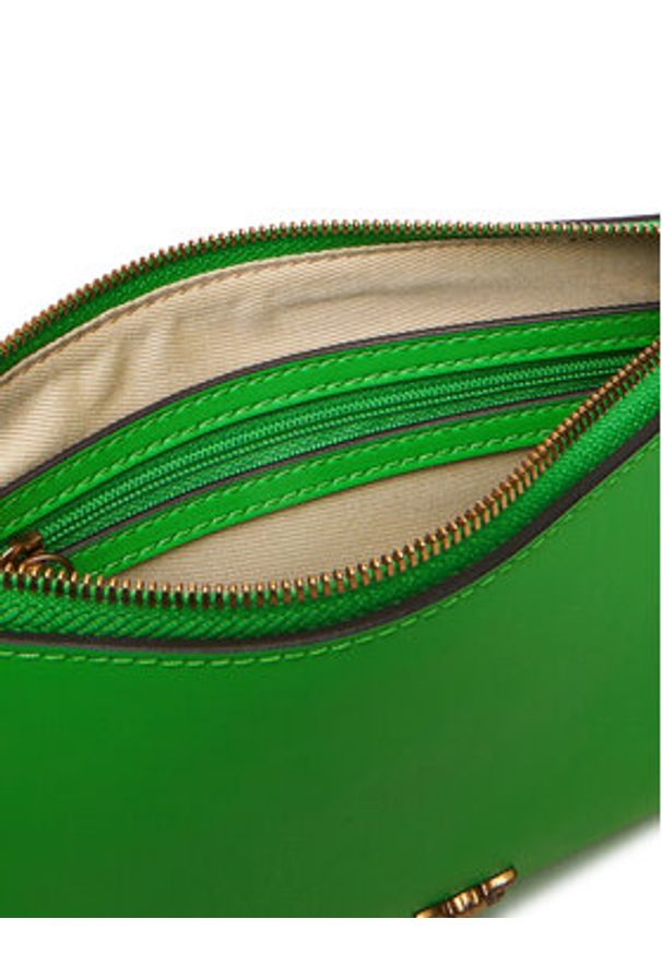 Pinko - PINKO Torebka Flat Horizontal Mini AI 25-26 104277 A0F1 Zielony. Kolor: zielony. Materiał: skórzane