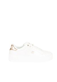 Fila Sneakersy "Crosscourt" | FFW0212 | Kobieta | Biały. Nosek buta: okrągły. Kolor: biały. Materiał: skóra ekologiczna #2