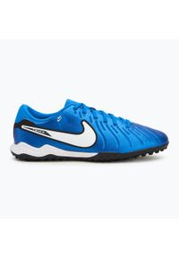 Buty piłkarskie męskie Nike Tiempo Legend 10 Academy TF. Kolor: niebieski. Sport: piłka nożna