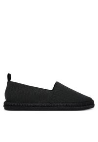 Calvin Klein Espadryle Espadrille Aop Cv HM0HM02231 Czarny. Kolor: czarny. Materiał: materiał #1