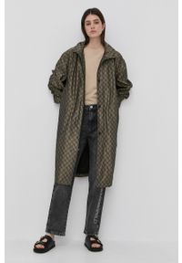 Karl Lagerfeld jeansy 220W1102 damskie high waist. Stan: podwyższony. Kolor: szary. Wzór: aplikacja #4