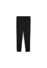 Puma Spodnie Ess Tape Tr Cl 68501301. Kolor: czarny. Materiał: dresówka