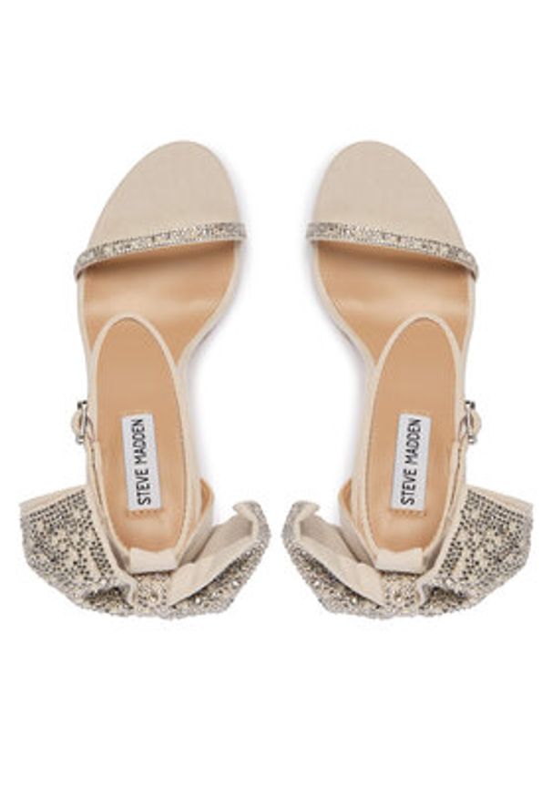 Steve Madden Sandały Bellarosa-P 11002931 Beżowy. Kolor: beżowy. Materiał: materiał