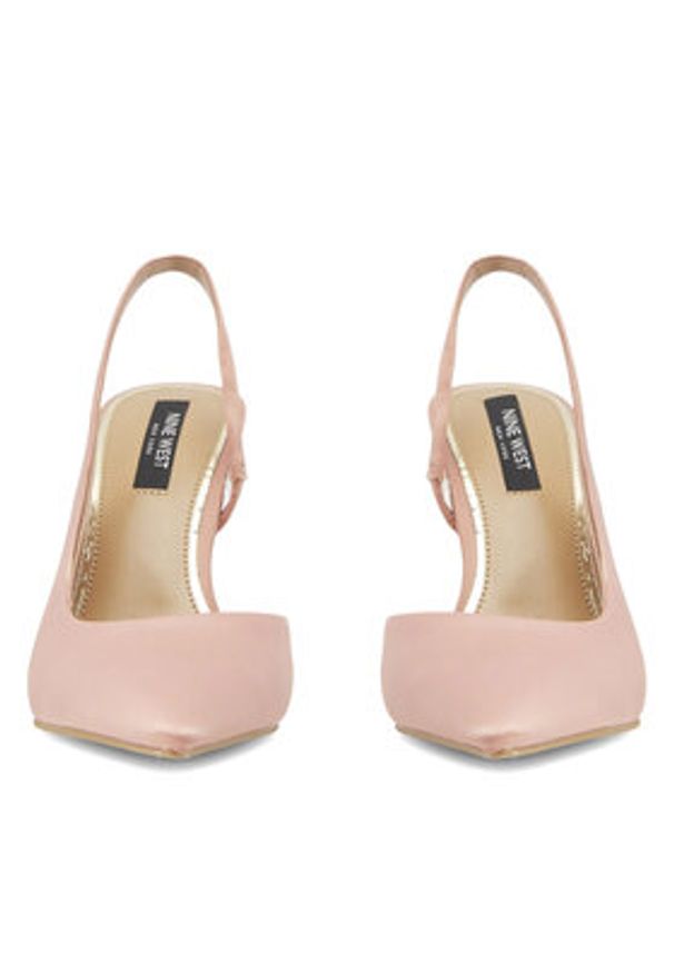Nine West Sandały WFA2689-1 Różowy. Kolor: różowy. Materiał: materiał