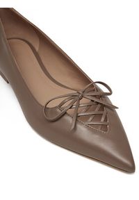 MALONE SOULIERS Baleriny Hedy Flat 10-2 Brązowy. Kolor: brązowy. Materiał: skóra #4