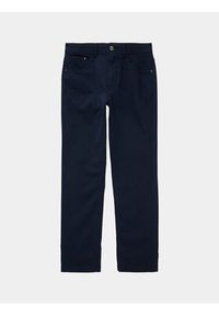 Tom Tailor Spodnie materiałowe 1037552 Granatowy Regular Fit. Kolor: niebieski. Materiał: bawełna