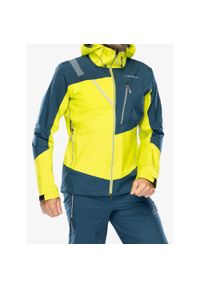 LA SPORTIVA - Kurtka z membraną męska La Sportiva Alpine Guide GTX Jacket. Kolor: zielony