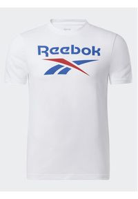 Reebok T-Shirt IM1619 Biały. Kolor: biały. Materiał: bawełna #6