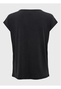 only - ONLY T-Shirt Free 15287041 Czarny Regular Fit. Kolor: czarny. Materiał: syntetyk