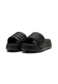 Puma Klapki Karmen Slide Puffy 39539901. Kolor: czarny. Materiał: syntetyk, materiał