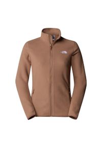 The North Face Polar 100 Glacier Fz Nf0A855O6Ih. Kolor: brązowy. Materiał: polar