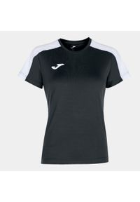 Koszulka do piłki nożnej damska Joma Academy III z krótkim rękawem. Kolor: czarny, biały, wielokolorowy. Długość rękawa: krótki rękaw. Długość: krótkie. Sport: piłka nożna