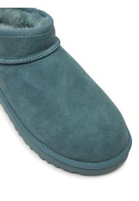 Ugg Śniegowce W Classic Ultra Mini 1116109 Niebieski. Kolor: niebieski. Materiał: skóra #5