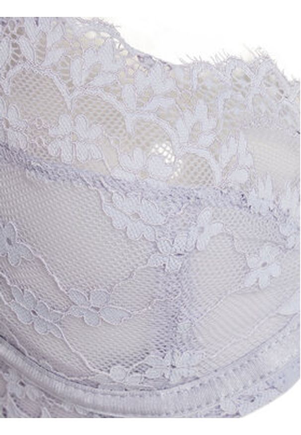 Hunkemöller Biustonosz z fiszbiną Daisy 301148 Fioletowy. Kolor: fioletowy. Materiał: syntetyk