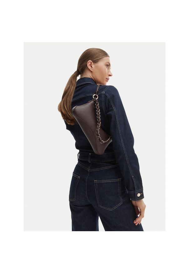 Hugo - Torebka HUGO. Kolor: brązowy