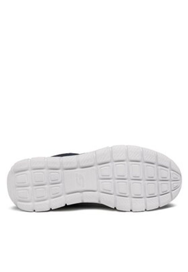 skechers - Skechers Sneakersy Syntac 232398/NVY Granatowy. Kolor: niebieski. Materiał: materiał