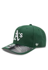 47 Brand Czapka z daszkiem Oakland Athletics MVP CLZOE18WBP Zielony. Kolor: zielony. Materiał: materiał #1