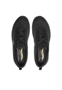 skechers - Skechers Sneakersy Lavish Wish 104272/BBK Czarny. Kolor: czarny. Materiał: materiał #8