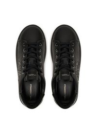 Karl Lagerfeld - KARL LAGERFELD Sneakersy KL62539K Czarny. Kolor: czarny. Materiał: skóra