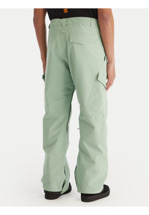 DC Shoes Spodnie narciarskie ADYTP03042 GHZ0 Zielony Regular Fit. Kolor: zielony. Materiał: syntetyk. Sport: narciarstwo