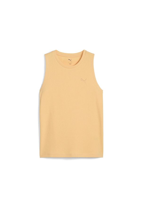 Podkoszulek Puma Her Tank Top, Kobiety. Kolor: pomarańczowy. Materiał: bawełna, materiał