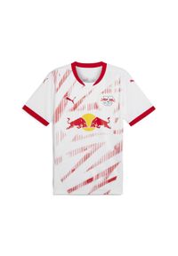 Puma - Męska koszulka domowa RB Leipzig 24/25 PUMA White For All Time Red. Kolor: czerwony, wielokolorowy, biały. Sport: piłka nożna #1