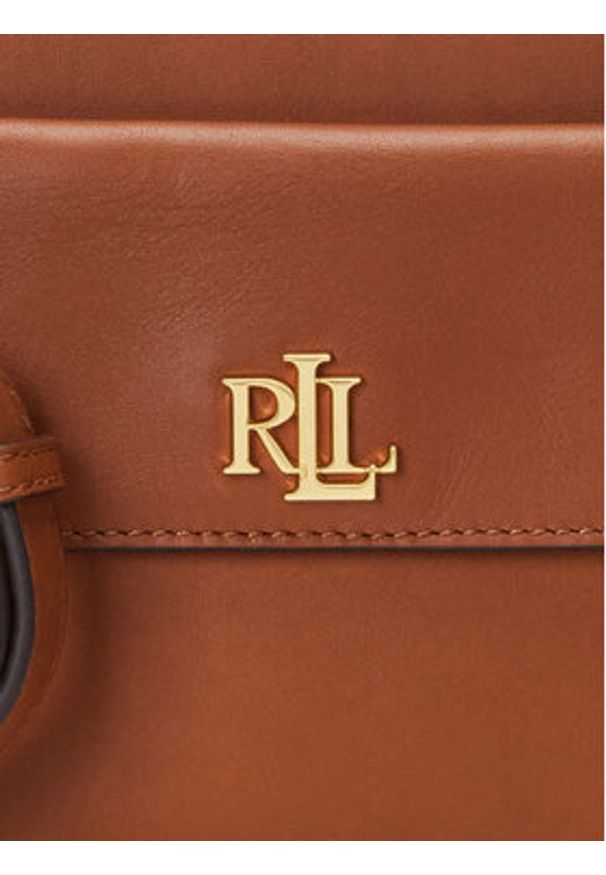 Lauren Ralph Lauren Torebka Marcy 431926645003 Brązowy. Kolor: brązowy. Materiał: skórzane