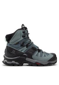 salomon - Trekkingi Salomon. Kolor: niebieski. Technologia: Gore-Tex. Sport: turystyka piesza #1