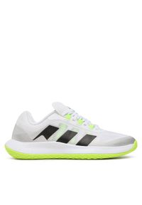 Adidas - adidas Buty Forcebounce Volleyball HP3362 Biały. Kolor: biały. Materiał: materiał. Sport: siatkówka #1
