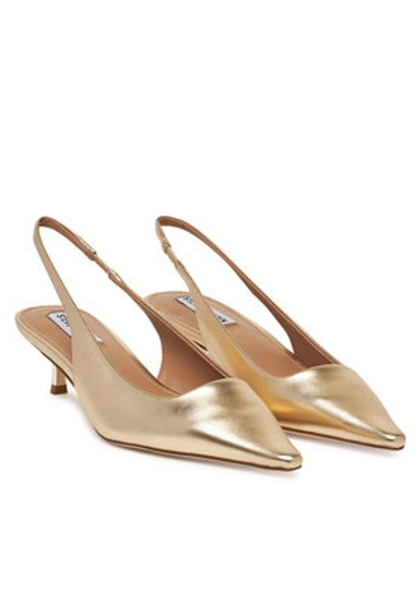 Steve Madden Sandały Kari SM11003377 Złoty. Kolor: złoty. Materiał: skóra