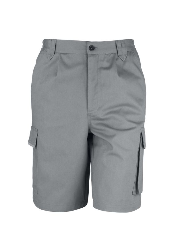 RESULT - Szorty Result Action. Kolor: szary. Długość: krótkie. Sezon: lato
