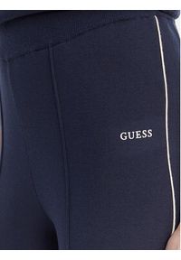Guess Spodnie dzianinowe V6RB14 Z4642 Granatowy Regular Fit. Kolor: niebieski. Materiał: syntetyk #3