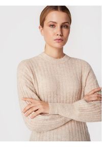Moss Copenhagen Sweter Cheanna 16848 Beżowy Regular Fit. Kolor: beżowy. Materiał: syntetyk #2