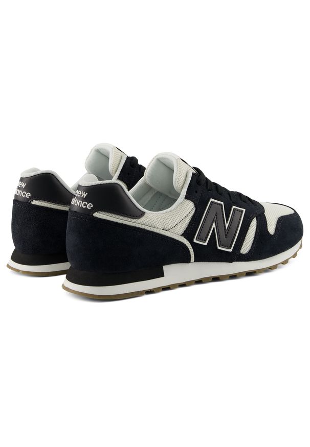 Buty unisex New Balance M3734R9 – czarne. Okazja: na co dzień. Kolor: czarny. Materiał: guma, zamsz. Szerokość cholewki: normalna. Model: New Balance 373